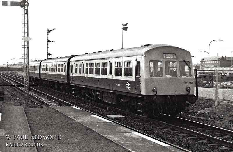 Class 101 DMU at Stirling