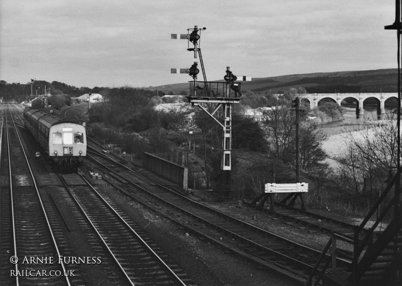 Class 101 DMU at Haltwhistle