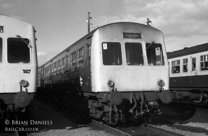 Class 101 DMU at Haymarket depot