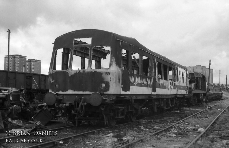 Class 101 DMU at Glasgow Works