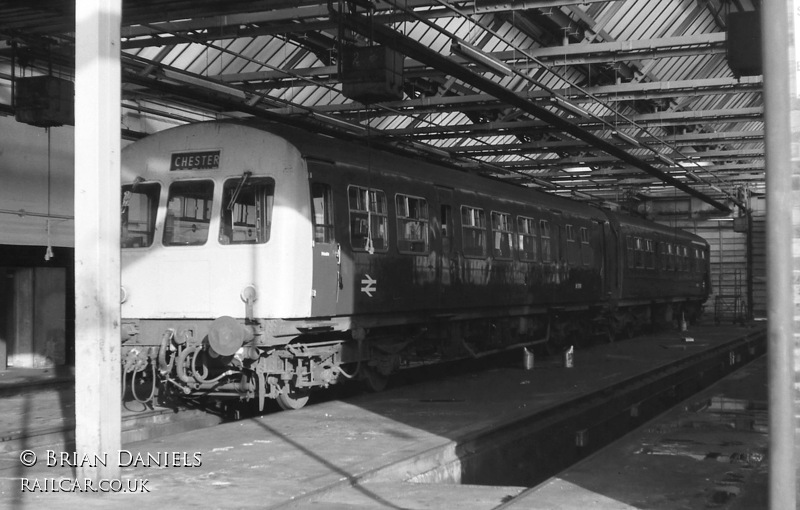 Class 101 DMU at Chester depot