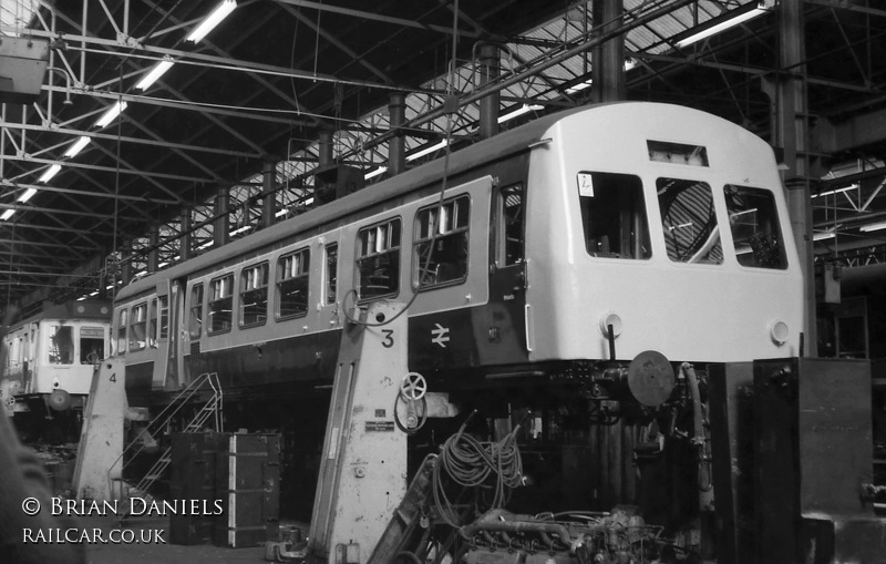 Class 101 DMU at Swindon Works