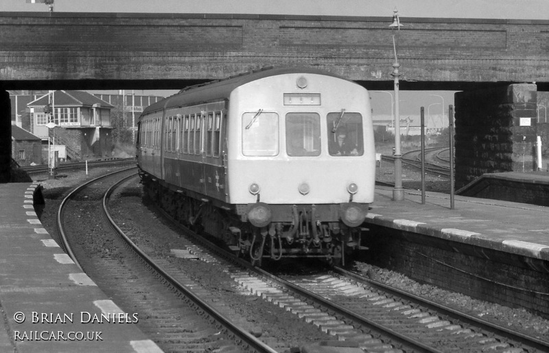 Class 101 DMU at Stirling