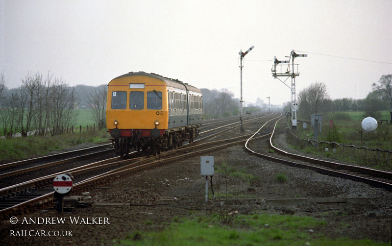 Class 101 DMU at Brocklesby