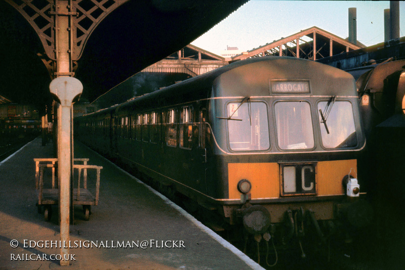 Class 101 DMU at Leeds Central