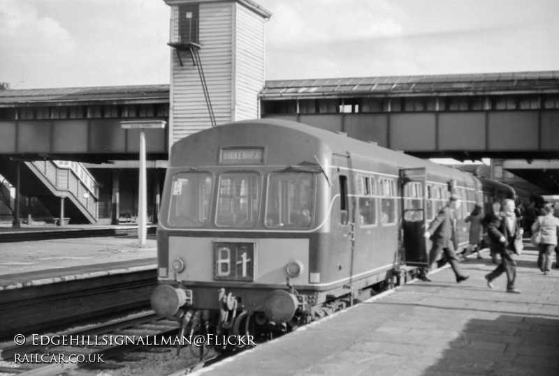 Class 101 DMU at Rock Ferry