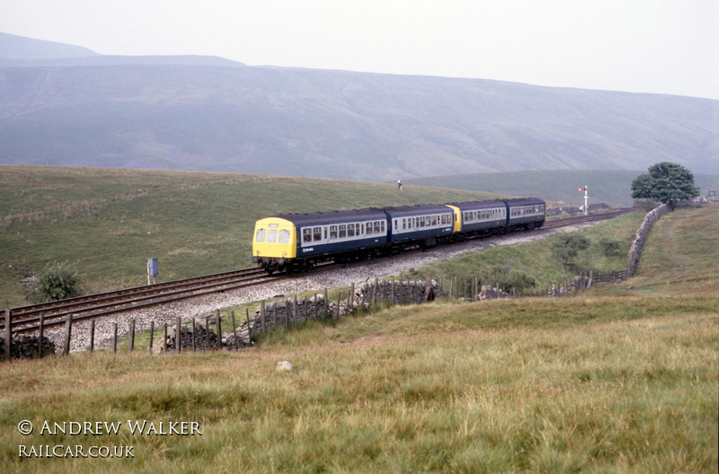 Class 101 DMU at Blea Moor