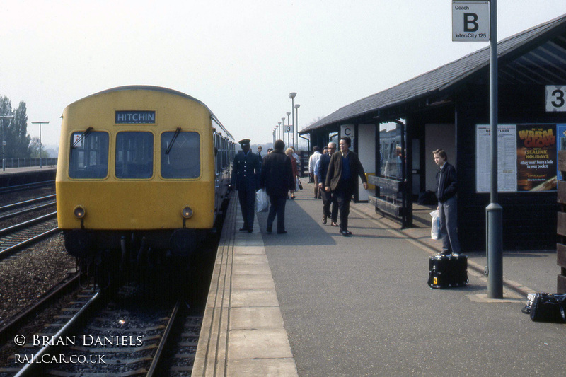 Class 101 DMU at Huntingdon