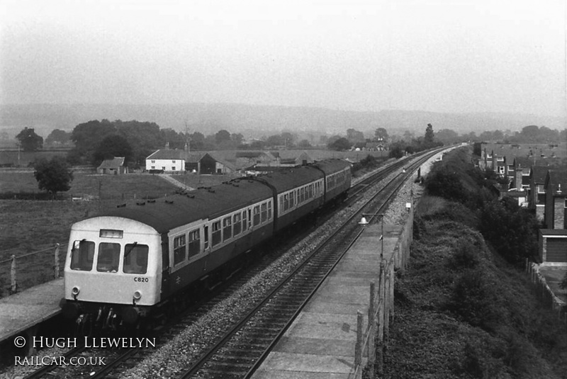 Class 101 DMU at Nailsea and Backwell