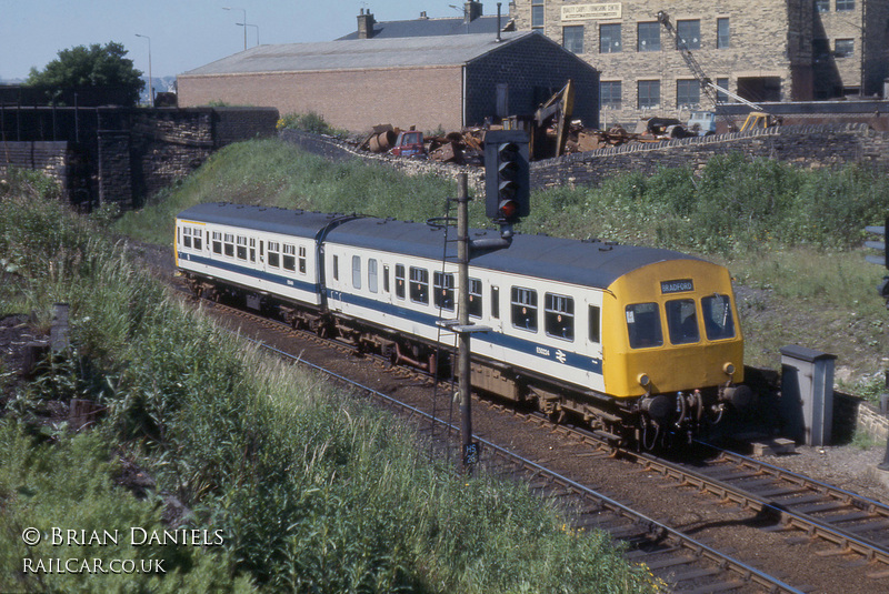 Class 101 DMU at Bradford Hammerton Street