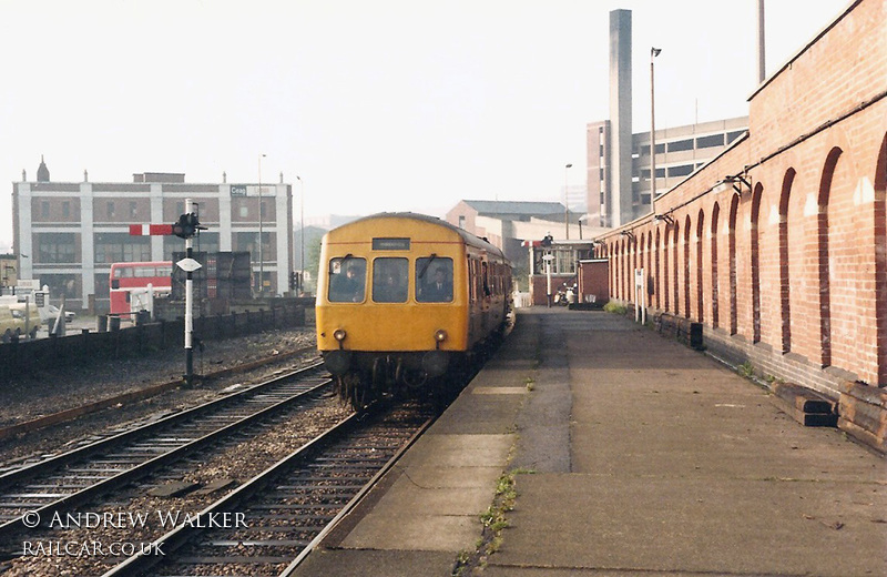 Class 101 DMU at Barnsley