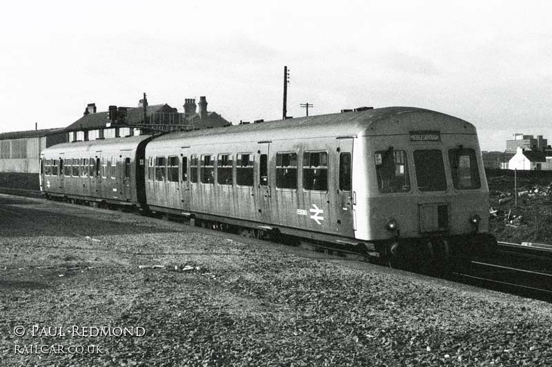 Class 101 DMU at Thornaby