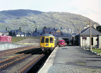 Class 103 DMU at Blaenau Ffestiniog