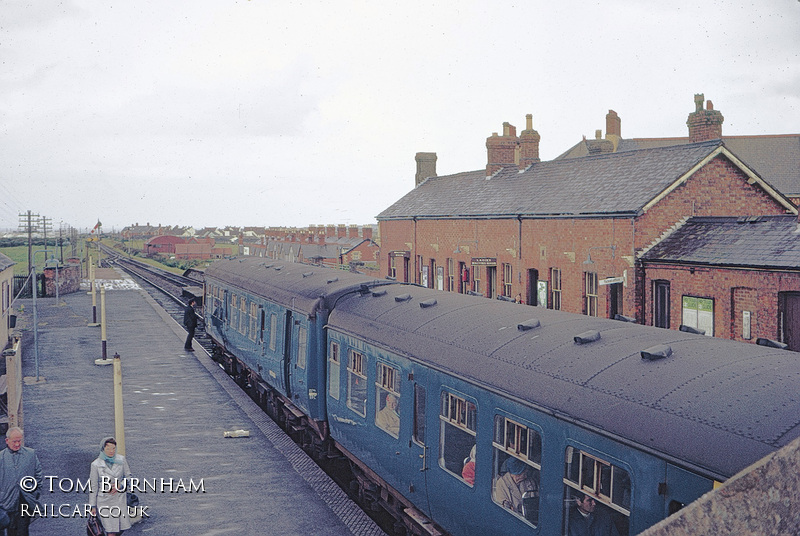 Class 103 DMU at Towyn