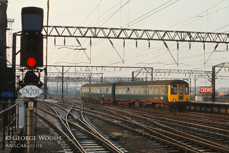 Class 103 DMU at Crewe