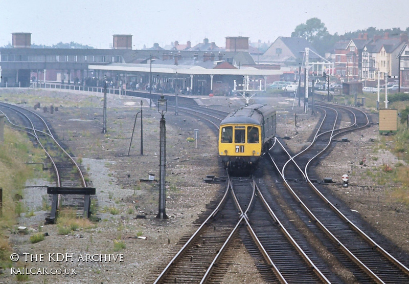 Class 103 DMU at Llandudno Junction