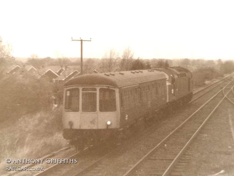 Class 103 DMU at Mickle Trafford