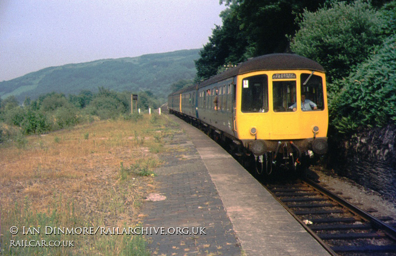 Class 103 DMU at Dolwyddelan