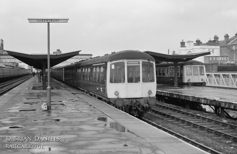 Class 103 DMU at Shrewsbury