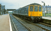 Class 104 DMU at Burscough Bridge