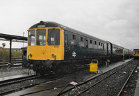 Class 104 DMU at Newton Heath depot