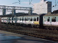 Class 104 DMU at Crewe