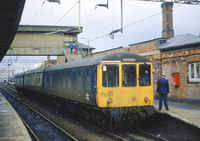 Class 104 DMU at Bletchley