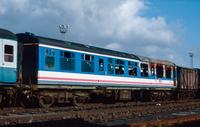 Class 104 DMU at Old Oak Common