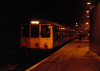 Class 104 DMU at Edinburgh Waverley