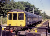 Class 104 DMU at Lancaster