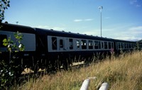 Class 104 DMU at Millerhill yard