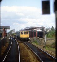 Class 104 DMU at Leytonstone High Road