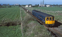 Class 104 DMU at Cocker Bar