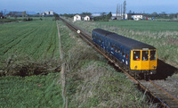 Class 104 DMU at Cocker Bar