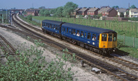 Class 104 DMU at Lostock Hall