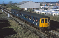 Class 104 DMU at Lostock Hall