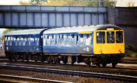 Class 104 DMU at Peterborough