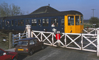 Class 104 DMU at Rufford