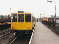 Class 104 DMU at Watford Junction