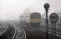 Class 104 DMU at Haymarket