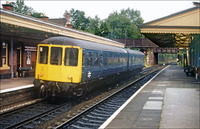 Class 104 DMU at Shirley