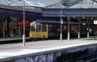 Class 104 DMU at Stirling