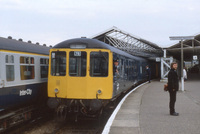 Class 104 DMU at Great Yarmouth