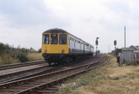 Class 104 DMU at March