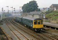 Class 104 DMU at Scarborough