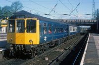 Class 104 DMU at Leyland