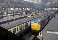 Class 104 DMU at Manchester Piccadilly