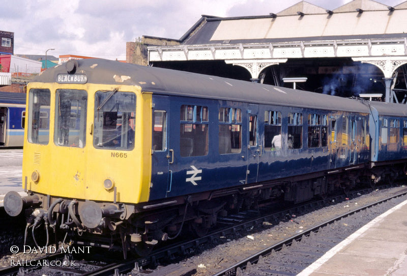 Class 104 DMU at Manchester Victoria