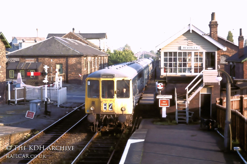 Class 104 DMU at Beverley