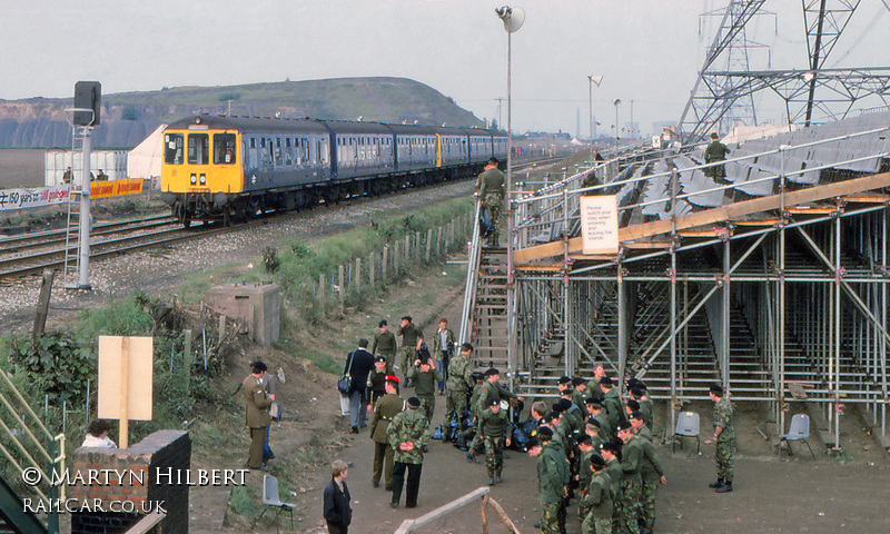 Class 104 DMU at Rainhill